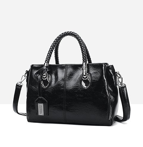 women's leather bag large capacity